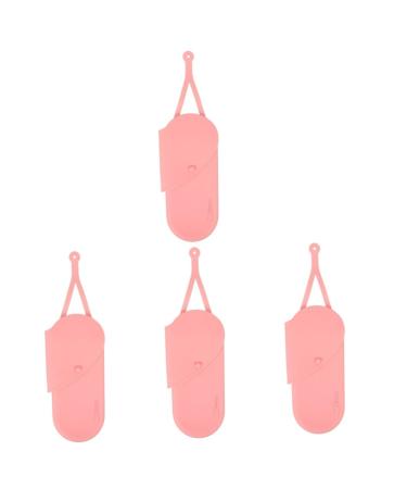 Didiseaon 4pcs Curling Iron Storage Bag Storage Organizer Hair Straightener Holder Curling Iron Holder Curling Iron Carrier Universal Curling Iron Bag Hair Curling Iron Pouch Hair Dryer Bag 29.50X13.50X2.00CMx4pcs Pinkx4pcs