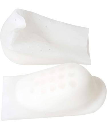 Unisex Invisible Height Increase Insoles - Soft Silicone Shoe Inserts 5CM Pain Relief & Heel Protection - Buy Online on GoSupps.com
