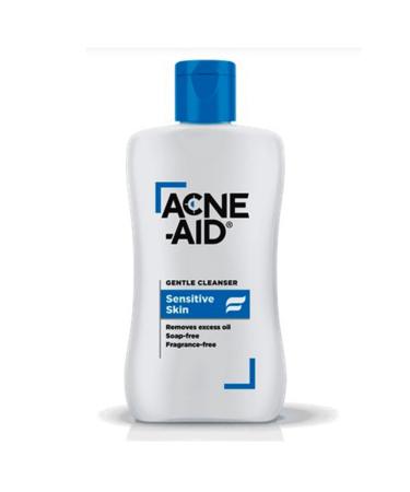 Acne-aid Liquid Gentle Cleanser Hypoallergenic 100 Ml. Free Handmade Envelopes Gift