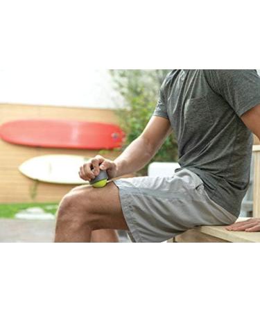 Buy TRIGGERPOINT Unisex Hand Massage Ball - Portable Deep Tissue Self-Massage Tool with Ergonomic Grip | Gray & Lime - Buy Online on GoSupps.com