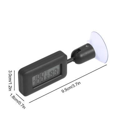 Digital Reptile Thermometer Hygrometer | 360 Rotating Aquarium Hygro-Therm for Turtles Snakes Lizards & Spiders - Buy Online on GoSupps.com
