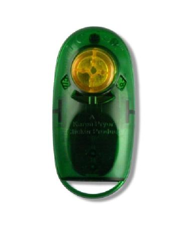 Jewel i-Click Karen Pryor Clicker Product Clicker Training (translucent green) - Buy Online on GoSupps.com