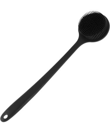 Shop Premium Back Scrubber & Bathing Brush | Multifunctional Body Brush with Black Handle for Massage & Peeling - Ideal for Showers - Buy Online on GoSupps.com