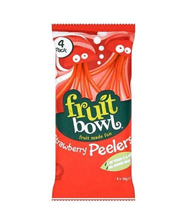 6x Fruit Peelers Strawberry 4 x 16g