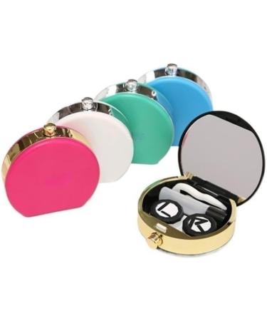 KCHYCV Green Portable Contact Lens Case | Compact Glasses Accessories for Travel - Buy Online on GoSupps.com