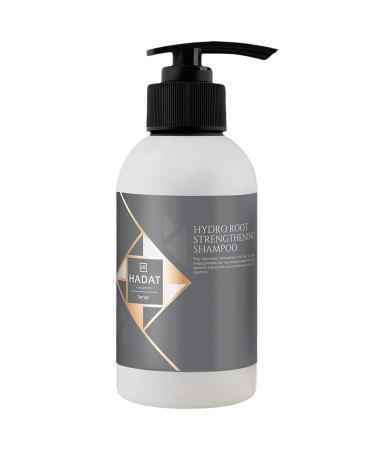 HADAT HYDRO ROOT STRENGTHENING SHAMPOO 8.45 Fl. Oz. (250 ml) Shampoo for hair growth: strength and vitality. Active plant complex for scalp hydration and nourishment White