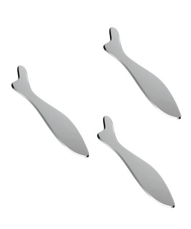 Gleavi 3 pieces Schabebrett Face massage tools Household section Face spatula GUA-SHA massage device Massage tools and equipment acupuncture massage device Wear-resistant.