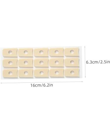 4sheets Latex Corn Stickers Pad Gel Corn Stickers Functional Feet Sticker Toe Corn Remover Foam Stickers Silicone Gel Toe Separator Cushions Toe Protector Foot Latex Sponge - Buy Online on GoSupps.com