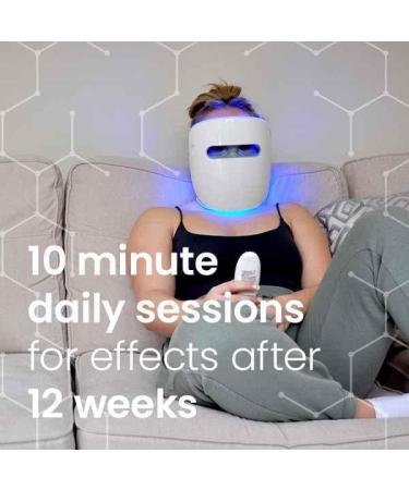 TensCare Glomask Clinically Proven Blue Red and Near Infrared Light Therapy Helps Give Youthful Appearance Reduces Acne and Wrinkles Giving you Radiant Skin Wireless and Portable - Buy Online on GoSupps.com