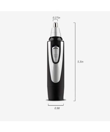 Buy Professional Painless Nose Hair Trimmer - Waterproof 2 in 1 Electric Eyebrow & Facial Trimmer for Men & Women - International Shipping Available - Buy Online on GoSupps.com