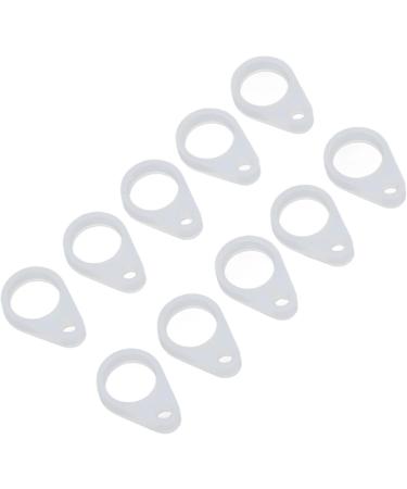 Hearing Aid Clip Silicone Loop 10pcs - BTE Hearing Aid Lanyard Replacement Accessories for Elderly - Buy Online on GoSupps.com