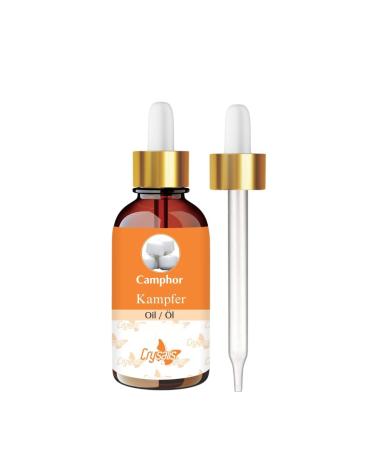 BEMT Camphor Essential Oil 30 ml | Natural Aromatic Oil for Diffuser & Topical Use (Pack of 1)