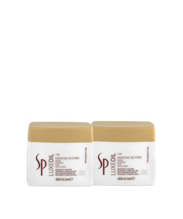 Wella 2x SP System Professional Care Luxe Oil Keratin Restore Mask 400 Ml 400 ml (pack of 2) - Buy Online on GoSupps.com