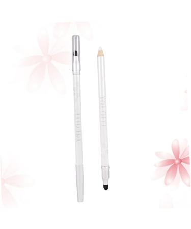 Mipcase Eye Shadow Pen 2pcs Pen Silkworm Lustre Double Eye Head Makeup Shadow Pearly Lying Eye Shadow Pencil 1 count (Pack of 1) Whitex2pcs - Buy Online on GoSupps.com