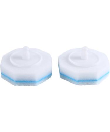 Qtynudy 40 Counts Upgraded Toilet Brush Wand Disposable Toilet Cleaning Wand Refills Bowl Scrubbers Heads Easy Install Easy to Use 40X - Buy Online on GoSupps.com