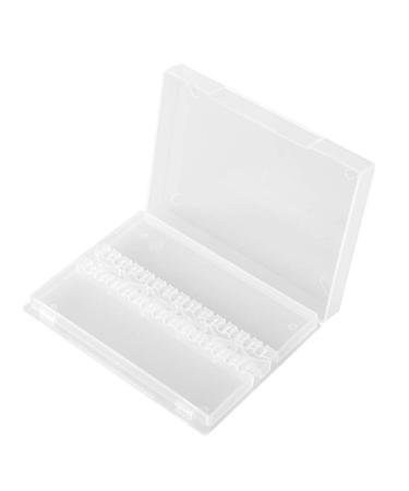 ANGGREK 14 Holes Professional Nail Art Polishing Grinding Drill Bit Holder Display Storage Box(Transparent) - Buy Online on GoSupps.com