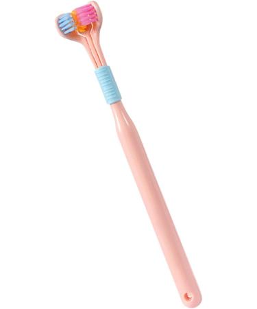 Buy 3-Page V-Shaped Toothbrush | Extra Soft Travel Toothbrush for Kids & Adults | Triple-Angle Dental Care | International Shipping Available - Buy Online on GoSupps.com