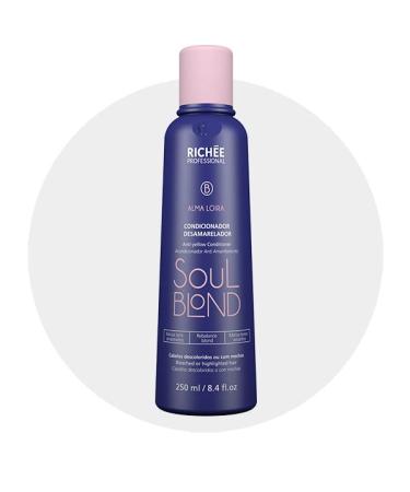 Rich e Professional Soul Blond Home Care Kit - Shampoo & Conditioner (2x250ml) - Perfect for Blonde Hair Care - International Shipping Available - Buy Online on GoSupps.com