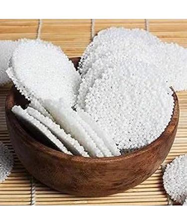 The Organic Home Made Sabudana (Sago) Papad (Pack of 400GM) Fasting Special Made with Sendha Namak Vrat Bhojan Navratri Sawan Janamshtami etc - Buy Online on GoSupps.com