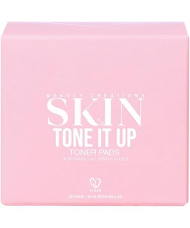 Shop Tone It Up Toner Pads by Beauty Creations - International Shipping | Clear Skin & Refreshing Formula - Buy Online on GoSupps.com