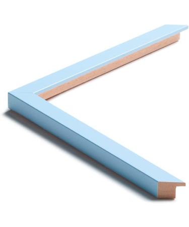 SteTas Baby Blue Picture Frame 20x30 cm | Happy Frame Confetti | Acrylic Glass & Wooden Frame | Made in Germany - Buy Online on GoSupps.com