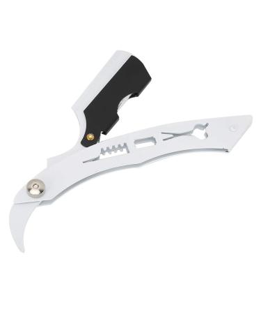 2PC Professional Barber Straight Razor Holder Foldable & Lightweight Manual Blade Rack for Home Salon Use - Buy Online on GoSupps.com