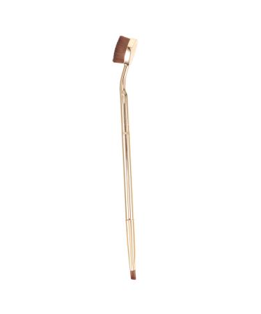 minkissy Makeup Brush Tools Eyeshadow Brush Contour Brush Spectrum Eye Makeup Makeup Tools Liquid Powder Brush Eyebrow Smudge Brush Travel Double Head Aluminum Tube