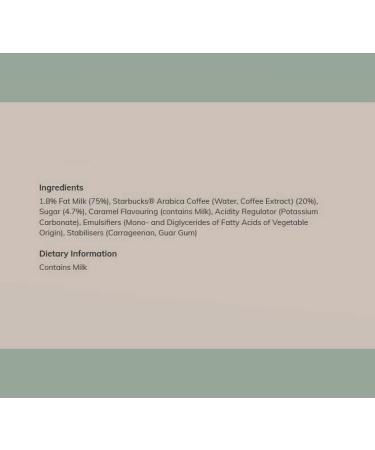 Starbucks Caramel Macchiato Iced Coffee 330ml - Authentic Caramel Flavored Drink - 1 Pack - Buy Online on GoSupps.com