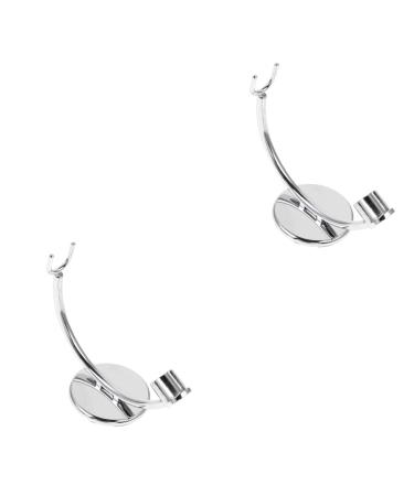 Minkissy 2 STK brush holder Razor rack shaving stand made of metal storage for shaving brushes metal brush rasi stand metal stands man single head hinge.