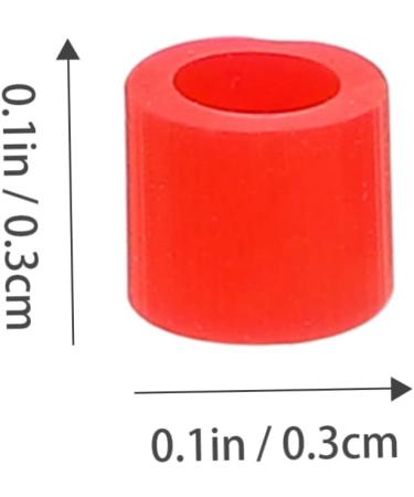 Healeved 640 Stk Silicone Tooth Coloring Code Rings | Dental Instruments Color Coding | High Pressure Durable Plastic - Set of 4 (0.3x0.3cm) - Buy Online on GoSupps.com