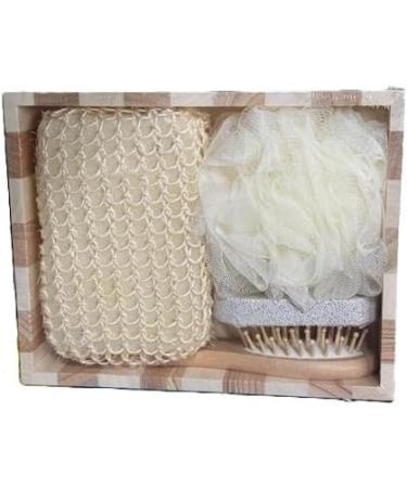 Luxury Bath and Spa Gift Set with Loofah and Other Bath Accessories in Wooden Box Serenity Spa Box - Buy Online on GoSupps.com