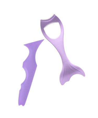 Angoily 2pcs Heated Lash Curler Eyeshadow Make up Lash Tool Women Eyeliner Mascara Heating 15x5.7cm