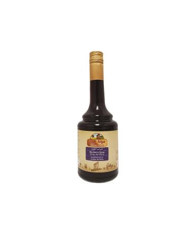 Mounit El Bait Blackberry Syrup 570ml 100% Natural Product of Lebanon