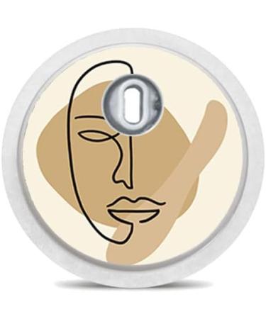 FreeStyle Libre 3 Sensor Stickers - Set of 10 Abstract Designs | Diasticker - Durable & Stylish Diabetes Accessories - Buy Online on GoSupps.com