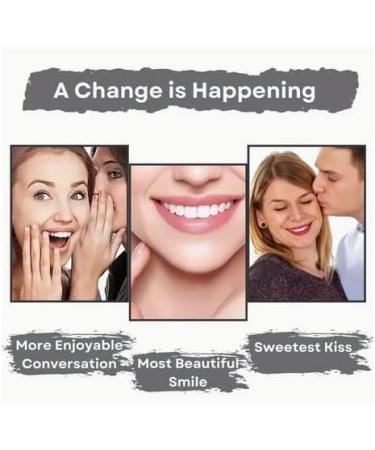 5D White Activated Charcoal Tooth Powder 2.11 oz Mint Flavor Natural Teeth Whitening - Buy Online on GoSupps.com