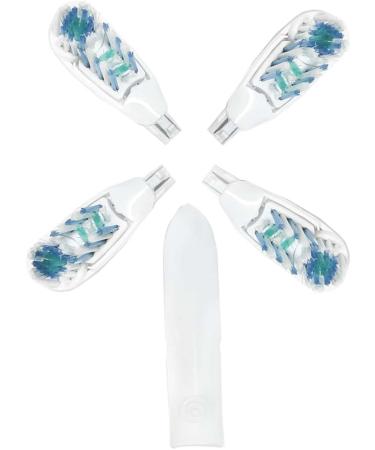 Sensitive Replacement Toothbrush Heads for Oral-B 4732 3733 4733 - 4 Pack with Crisscross Bristles and Dual Clean Refill - Buy Online on GoSupps.com