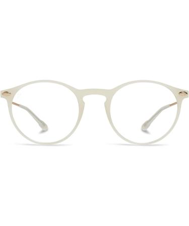 Nooz Unisex Cruz Reading Glasses - Cream One Size | Stylish & Comfortable Eyewear for All | International Shipping Available - Buy Online on GoSupps.com