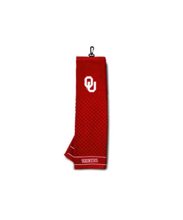 Team Golf Oklahoma Sooners Embroidered Towel from Multicolor