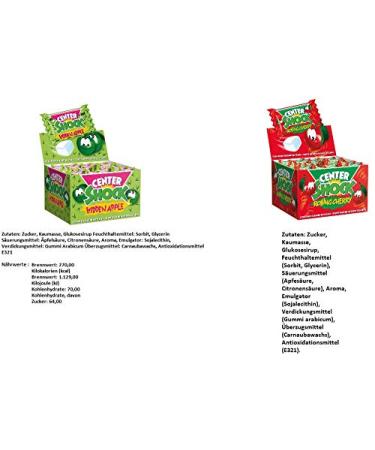 Buy Center Shock Mix: 6 Box Set - Jumping Strawberry Rolling Cherry Splashing Cola Hidden Apple Scary Mix 400g | International Shipping Available - Buy Online on GoSupps.com