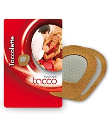 Tacco Taccolette Metatarsal Pad - Non-Slip Midfoot Cushions for High Heels | Soft Real Leather Insoles for Ultimate Comfort - Buy Online on GoSupps.com