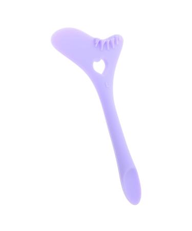 minkissy Eyeliner Stamp Silica Gel Eyelashes Protection Purple 12.00X6.00X0.50CM Purple