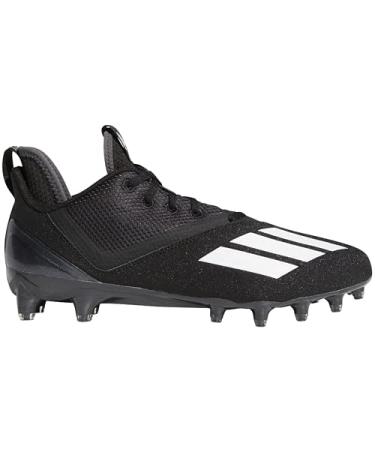 adidas Adizero Scorch Football Cleats FY8359_Black/White 8 Black/White