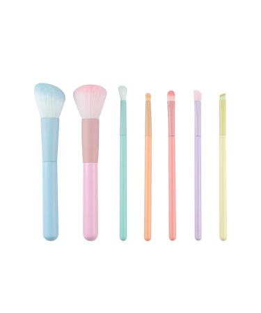 Color Set Makeup Brush Loose Brush Trimming Brush Eyeshadow Brush Eyebrow Brush Beauty Tools(As shown D) As shown D