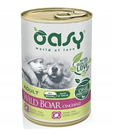 PATE OASY One Protein Adult MEDIUMLARGE CINGHIALE. 400GR