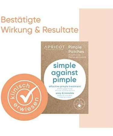 APRICOT Pimple Patches - Hydrocolloid Acne Treatment - 72 Invisible Pimple Pads for Clear Skin - Buy Online on GoSupps.com