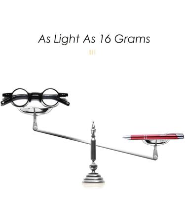 TR Retro Round Reading Glasses - Anti Blue Light Comfortable 3.0x Mini Specs for Men & Women - Shop Internationally - Buy Online on GoSupps.com