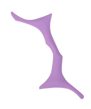 Ipetboom Eyebrow Makeup Tools Eye Brow Stencil Eyebrow Stencil Eyebrow Shaper Beauty Tools Heating Blindfold 17.3x5.9cm Purple
