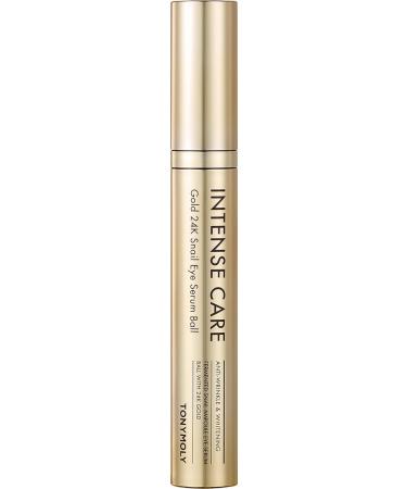 TONYMOLY Intense Care 24K Gold Snail Eye Serum - Anti-Aging Brightening Reduces Puffiness & Wrinkles 20ml - International Shipping Available - Buy Online on GoSupps.com
