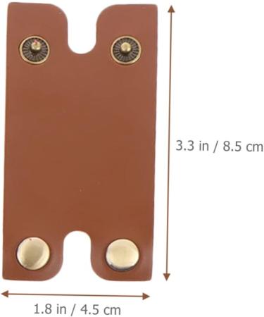 Coophya 3ST Razor Case - Protective Cover for Razor Head Composite Leather Portable Bag for Men - Buy Online on GoSupps.com