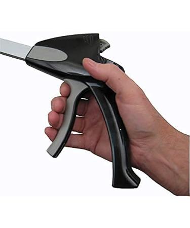 ArcMate EZ Reacher PRO Outdoor Suction Cup Reacher with Locking Grip and Larger Handle  Professional Indoor Commercial and Outdoor Use  Collapsible  4.5" Wide Jaw  8lb. Capacity  Black  120" 120" Pro Collapsible - Buy Online on GoSupps.com